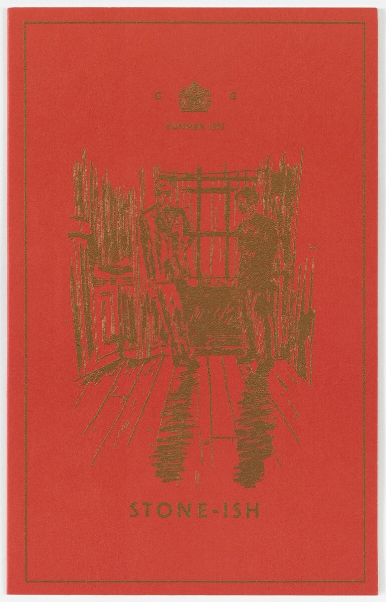 moma_drawings's tweet photo. Gilbert & George, Gilbert Proesch, George Passmore, Stone-ish from The Red Boxers, 1975 (mailed 1976) #museumofmodernart #gilbertgeorge https://t.co/S0g5CXcWYX https://t.co/4PY5tVBA84