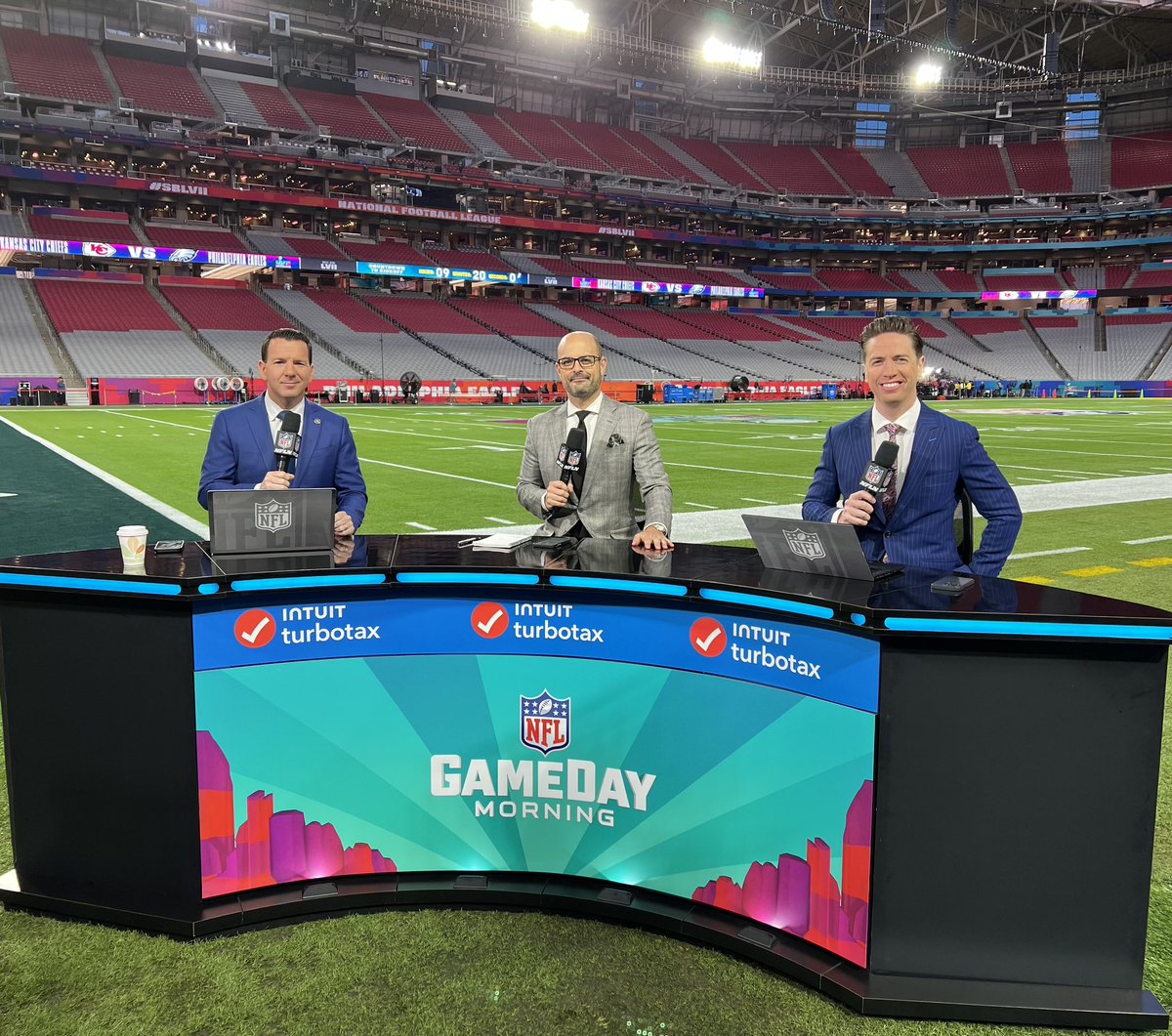Tom Pelissero on Twitter "We are live from State Farm Stadium for the