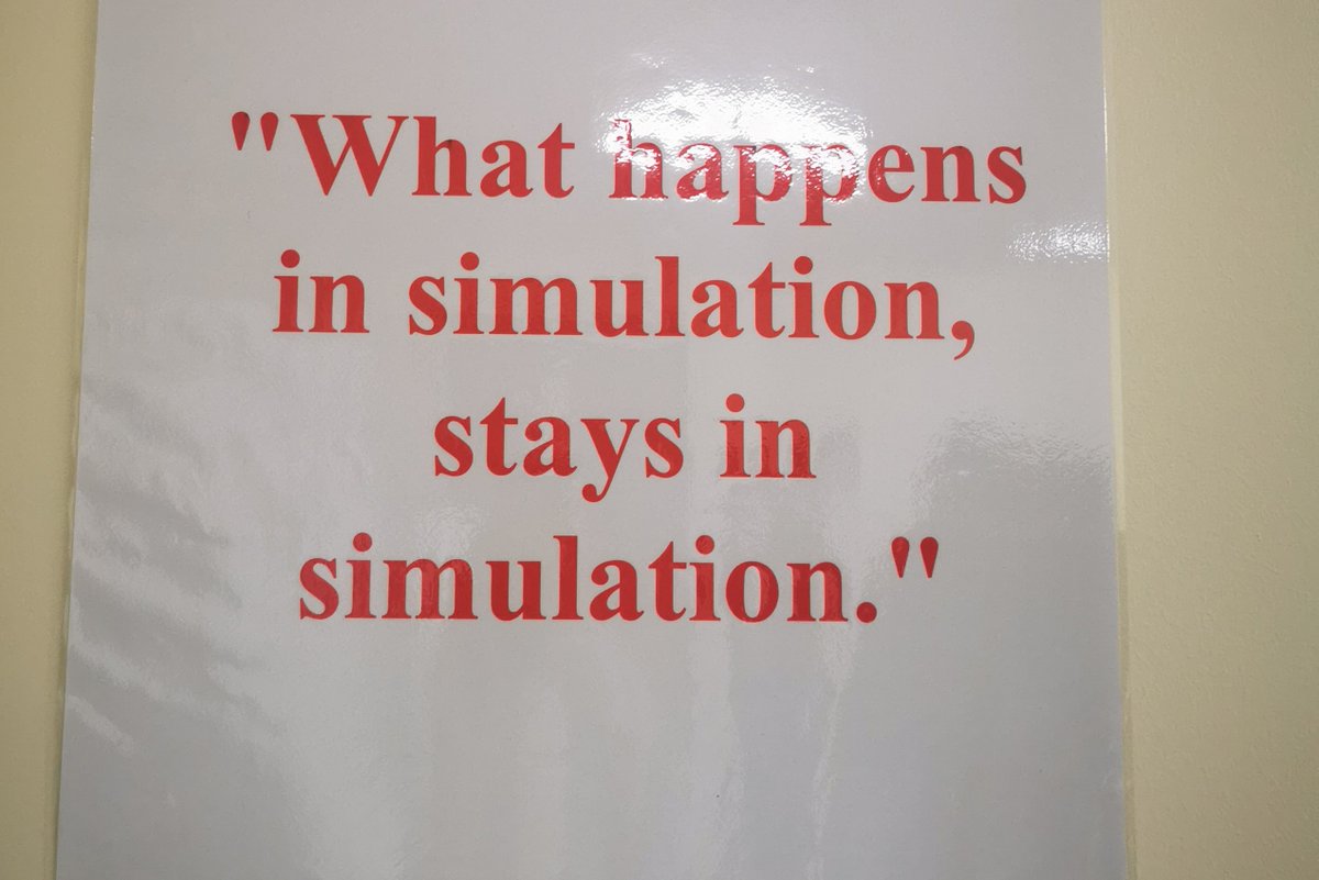 This poster caught my eye today 😊 #clinicalsimulation #medicalsimulation #nursing #nursingstudent #clinicalpractice #nurdingsimulation