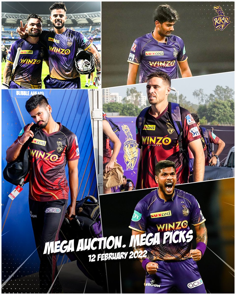 #OnThisDay last year, when #GalaxyOfKnights was redefined 💜

#AmiKKR #IPLAuction

@ShreyasIyer15 @y_umesh @NitishRana_27 @rinkusingh235 @anukul06roy