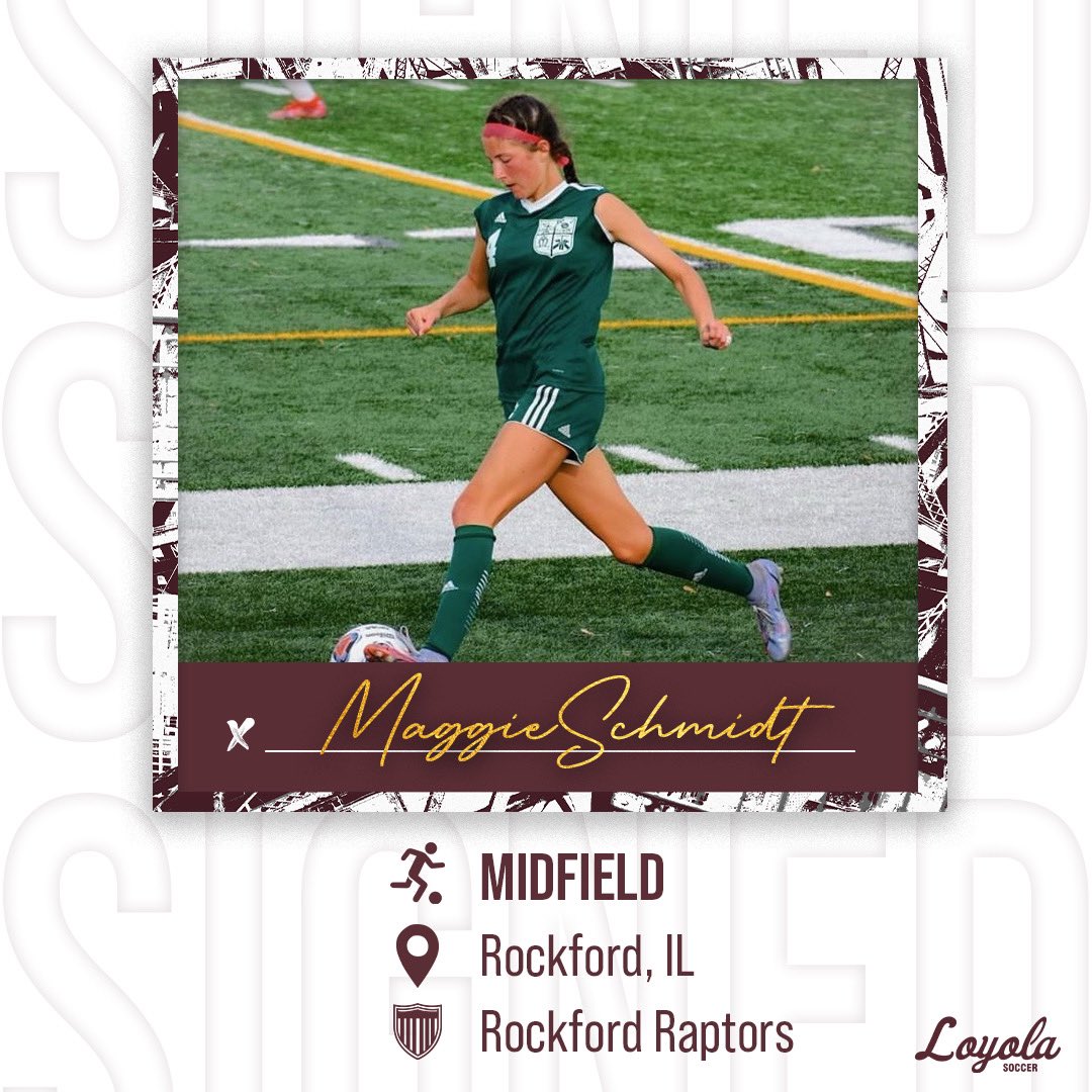 Welcome Maggie Schmidt, a midfielder from Rockford, IL! <a href="/magsschmidt4/">maggie schmidt</a>