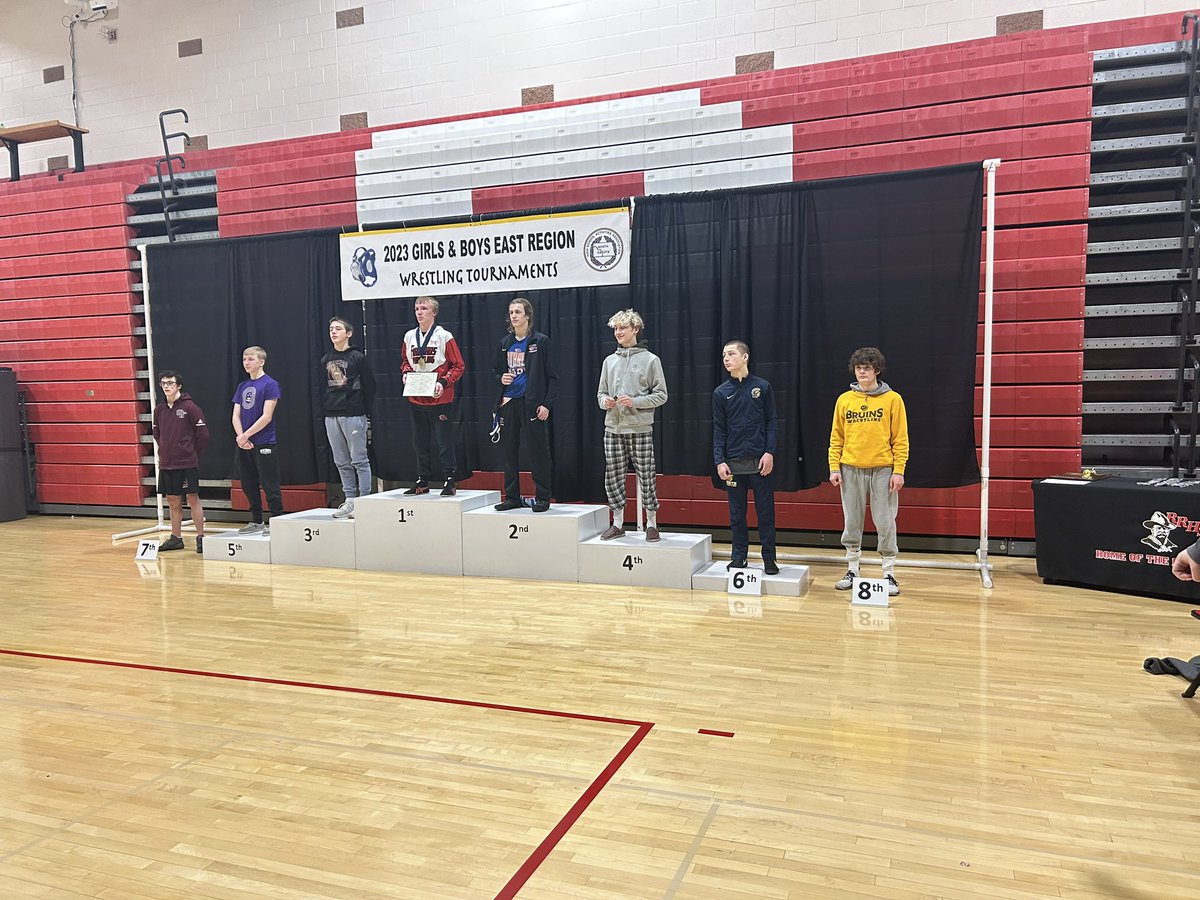 Congrats to our 3 state qualifiers. Jacob syster 8th place @ 126, Tim Lentz 5th place @ 132, and Connor Moraghan 6th place @ 170. Jobs not down, we still have one more to go! <a href="/fshactivities/">FargoSouthActivities</a>