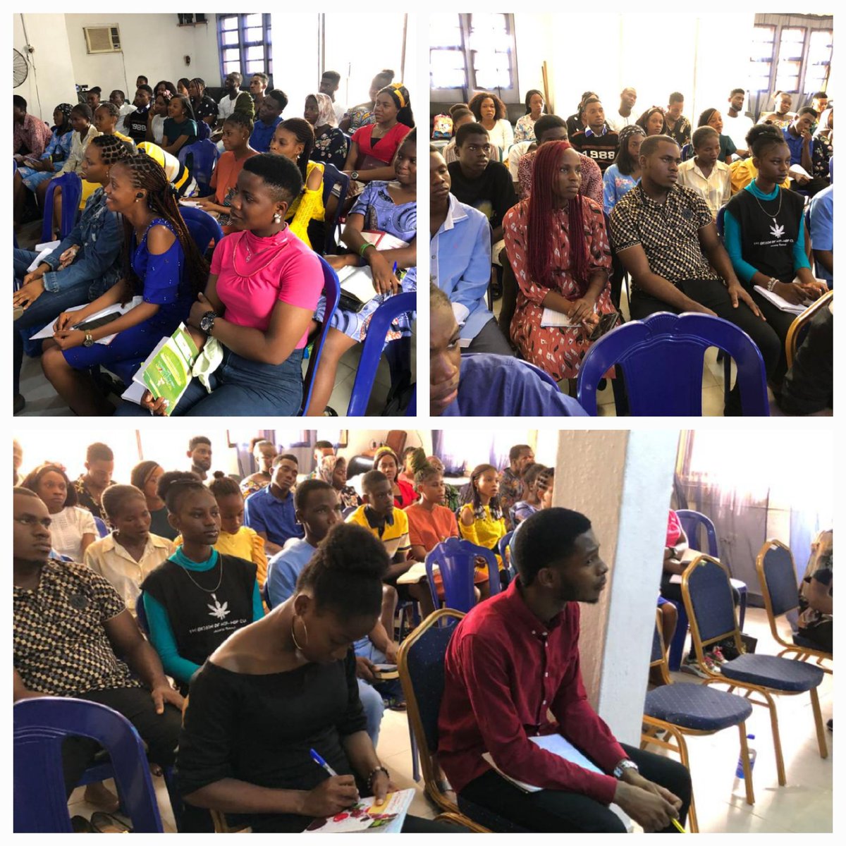 gracetribeintl's tweet photo. What a service today ๐
Prophet took us through God's mind and counsel from scriptures for the Local Church.
#GraceTribe #sundayschool #movement #prophetTee https://t.co/s2AEKeQ0Xv
