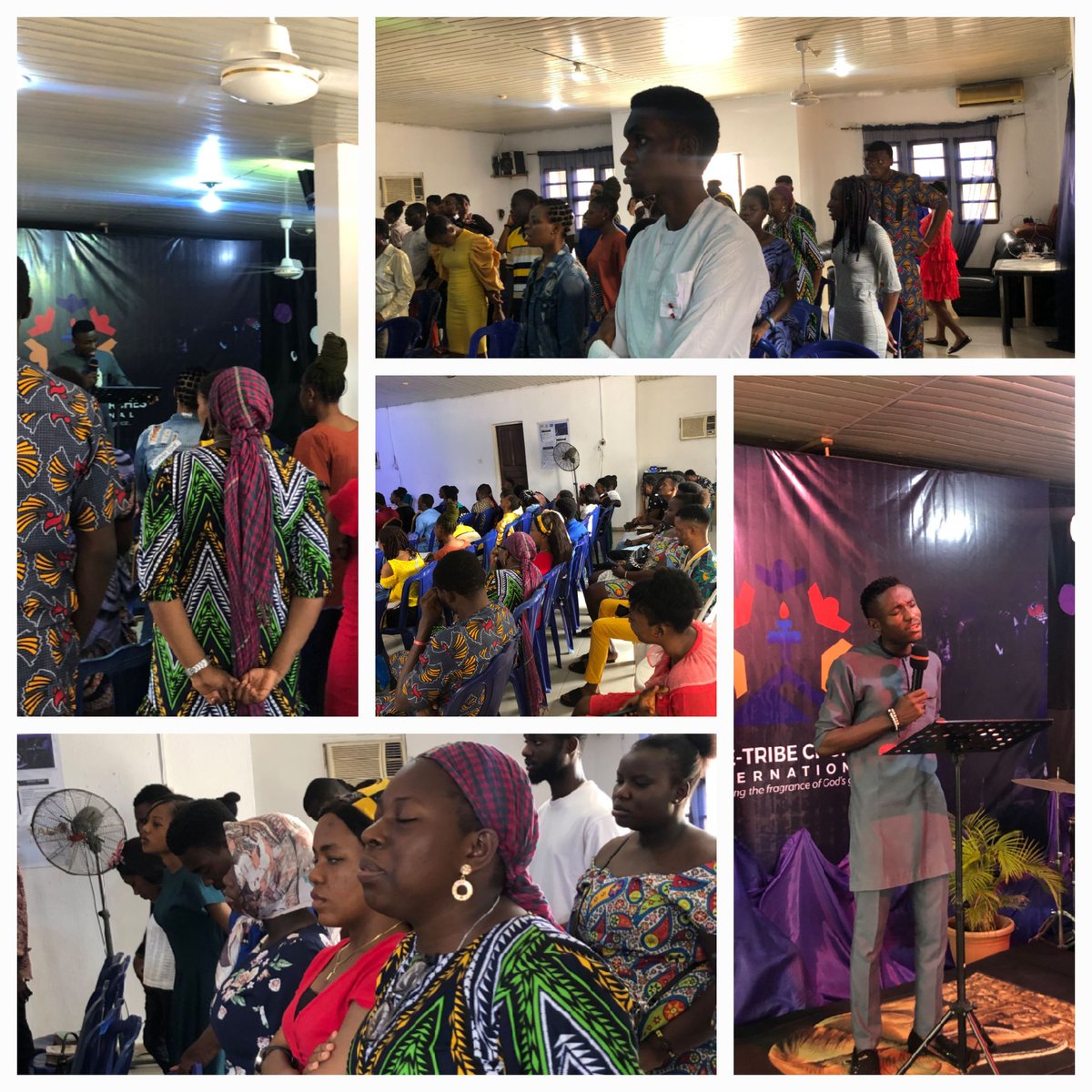 gracetribeintl's tweet photo. What a service today ๐
Prophet took us through God's mind and counsel from scriptures for the Local Church.
#GraceTribe #sundayschool #movement #prophetTee https://t.co/s2AEKeQ0Xv