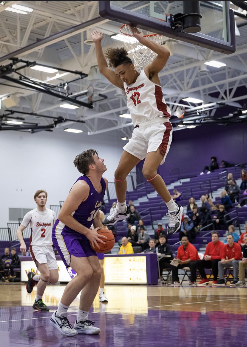 Favorite hoops pic of year so far: Termaine Fulton Jr. of Shakopee defends Waconia’s Chris Fulford. 
Photo Credit: Tim Kruse, SmugMug