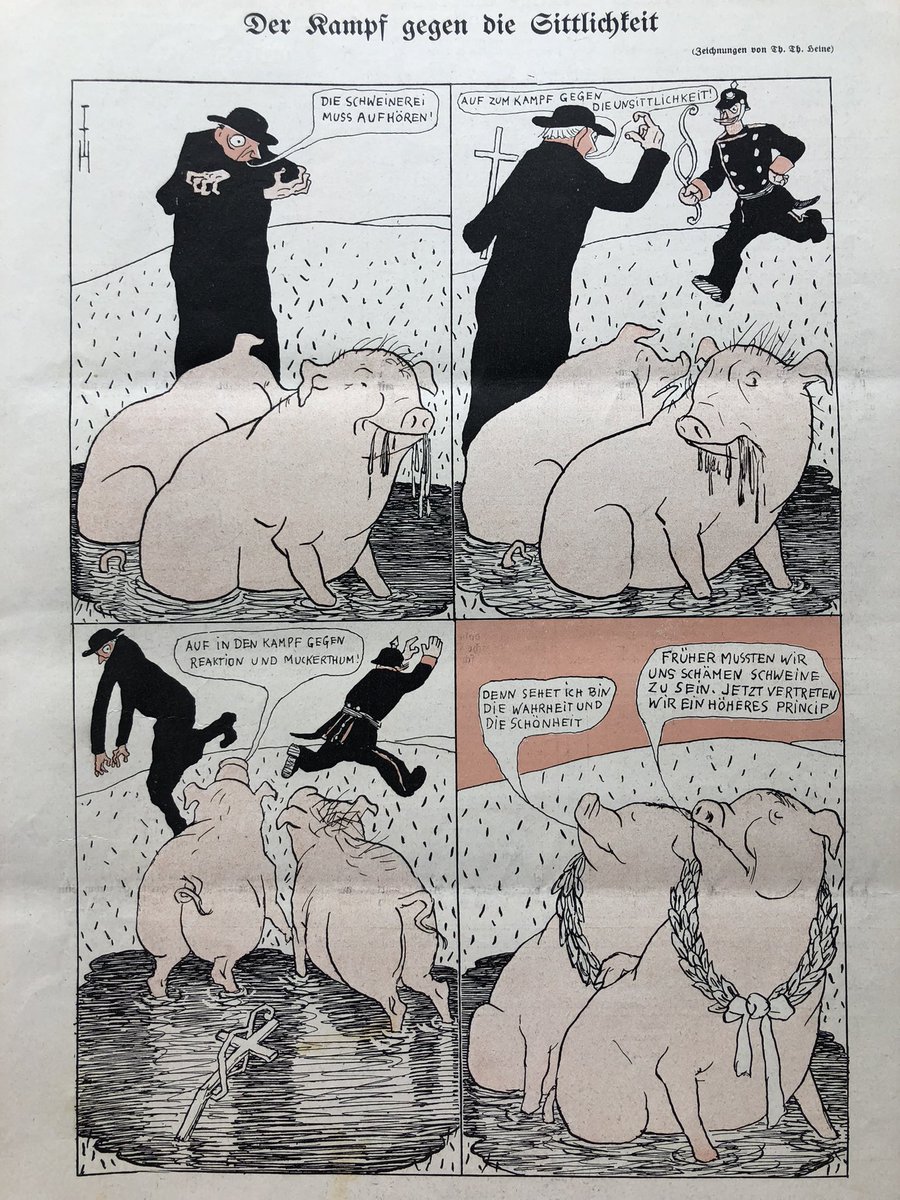 1906 comics by Thomas Theodor Heine and a well-aging bonus 