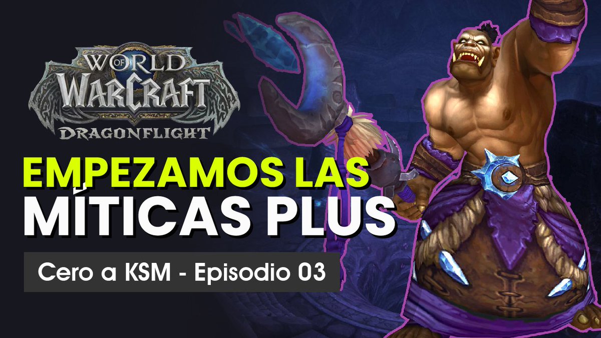 Shambalitv's tweet photo. No te olvides de ver el 3er episodio de la serie Cero a KSM, que acaba de salir en tu canal Shambali 
#worldofwarcraft #wowdragonflight  #WoW #blizzard #zerotoksm
⏯️ https://t.co/DsW5NvXH4f https://t.co/SO2mIR5Np5