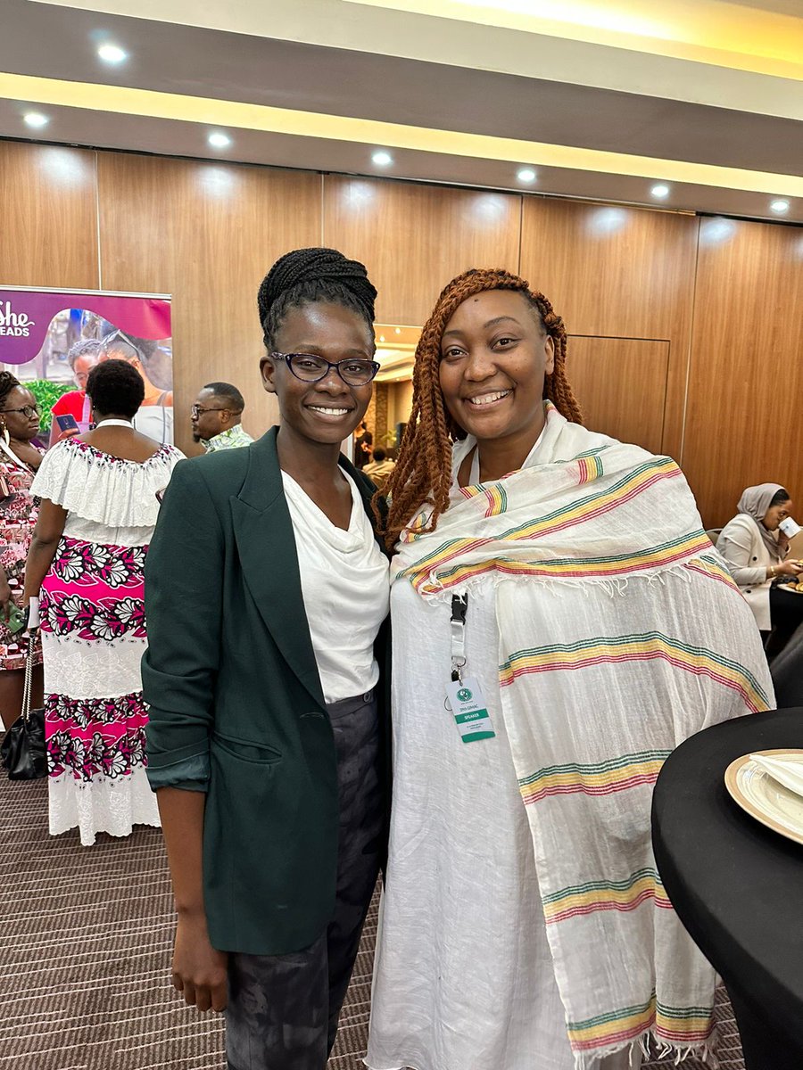 Yes! African women ♀️+girls play a key role in the implementation of #AfCFTA and MUST be included in the regional decision making spaces. 👇🏽is #SheLeads representative @ErinRabilo from @polycomdev + @kachambwa #39GIMAC for #SRHRDialogues