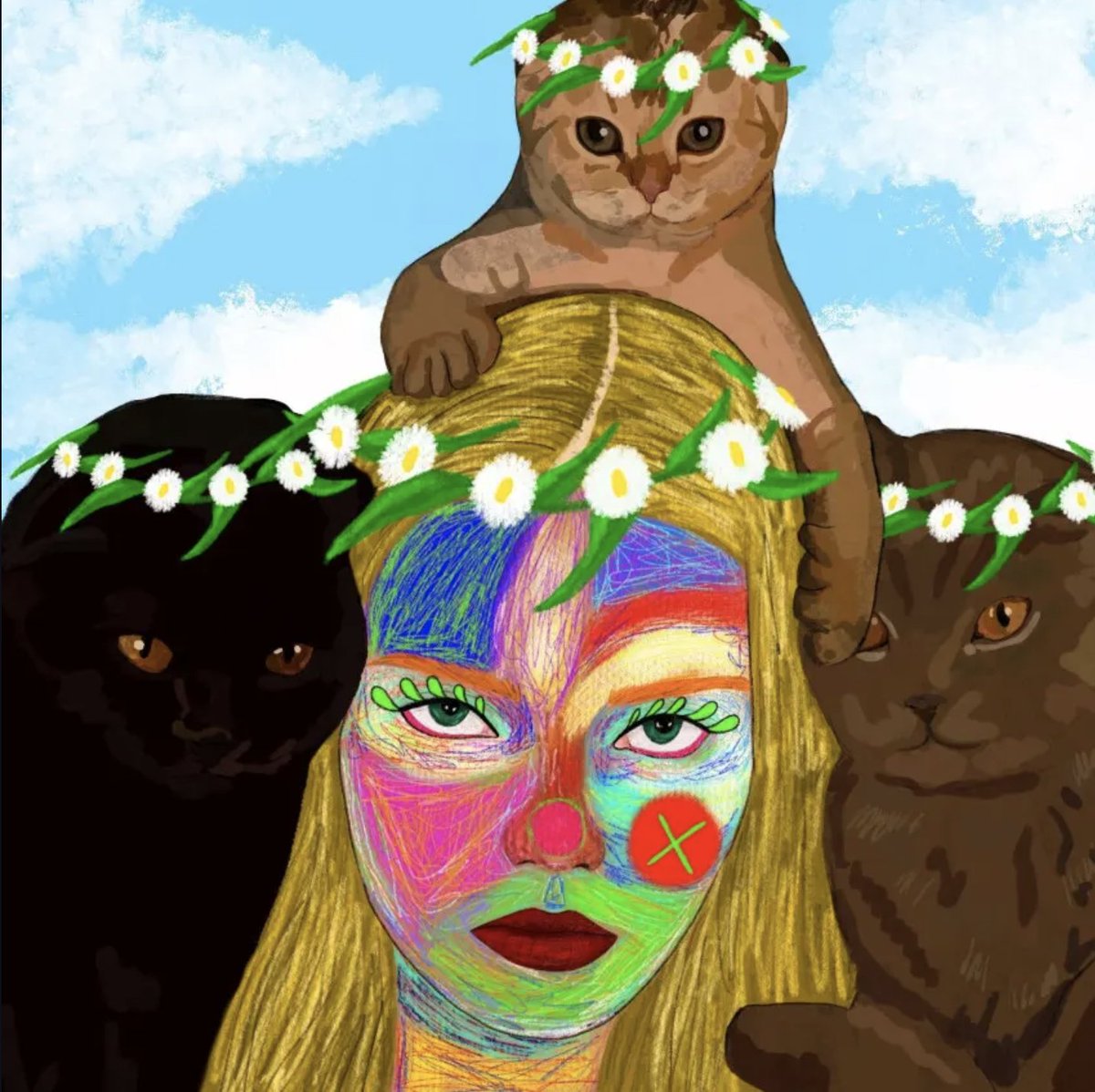 CREYZIES's tweet photo. GFM ! 🎁
ÖZGE AND CREYZIES ARE TEAMING UP ! 🤝🎉

WE ARE GIVING AWAY 4 EDITIONS BY ÖZGE, 2 ON TWITTER AND 2 FOR CREYZIE HOLDERS ON DISCORD ( https://t.co/4lzAHX0TnC )

TO PARTICIPATE:
- FOLLOW @gulbakanozge 🎨
- COMMENT WITH A CAT GIF 🐱

LFG! 🥳🎉🤪 https://t.co/14CJnrLoLW