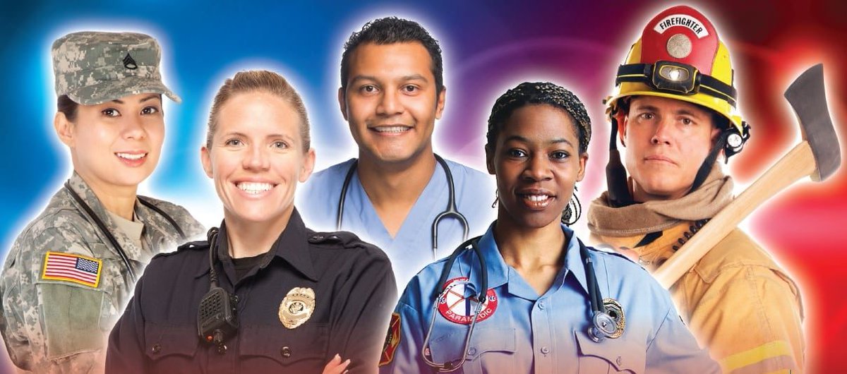 Regardless which uniform the team you're rooting for may be wearing at today's Super Bowl LVII, keep in mind that we get to watch the big game safely thanks to the men and women who wear these uniforms. #SuperBowl #firstresponders