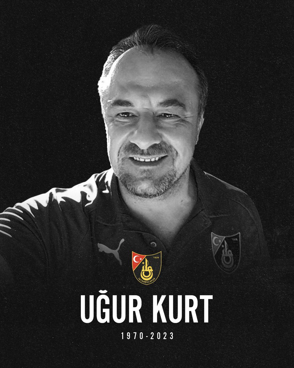 Başımız sağ olsun.
Uğur Kurt’u kaybettik.

Kulübümüzde geçmiş dönemde görev yapmış değerli antrenör Uğur Kurt’un vefatını derin bir üzüntü içerisinde öğrenmiş bulunmaktayız. 

Uğur Kurt’a Allah’tan rahmet, değerli ailesi, sevenleri ve Türk spor camiasına baş sağlığı dileriz.