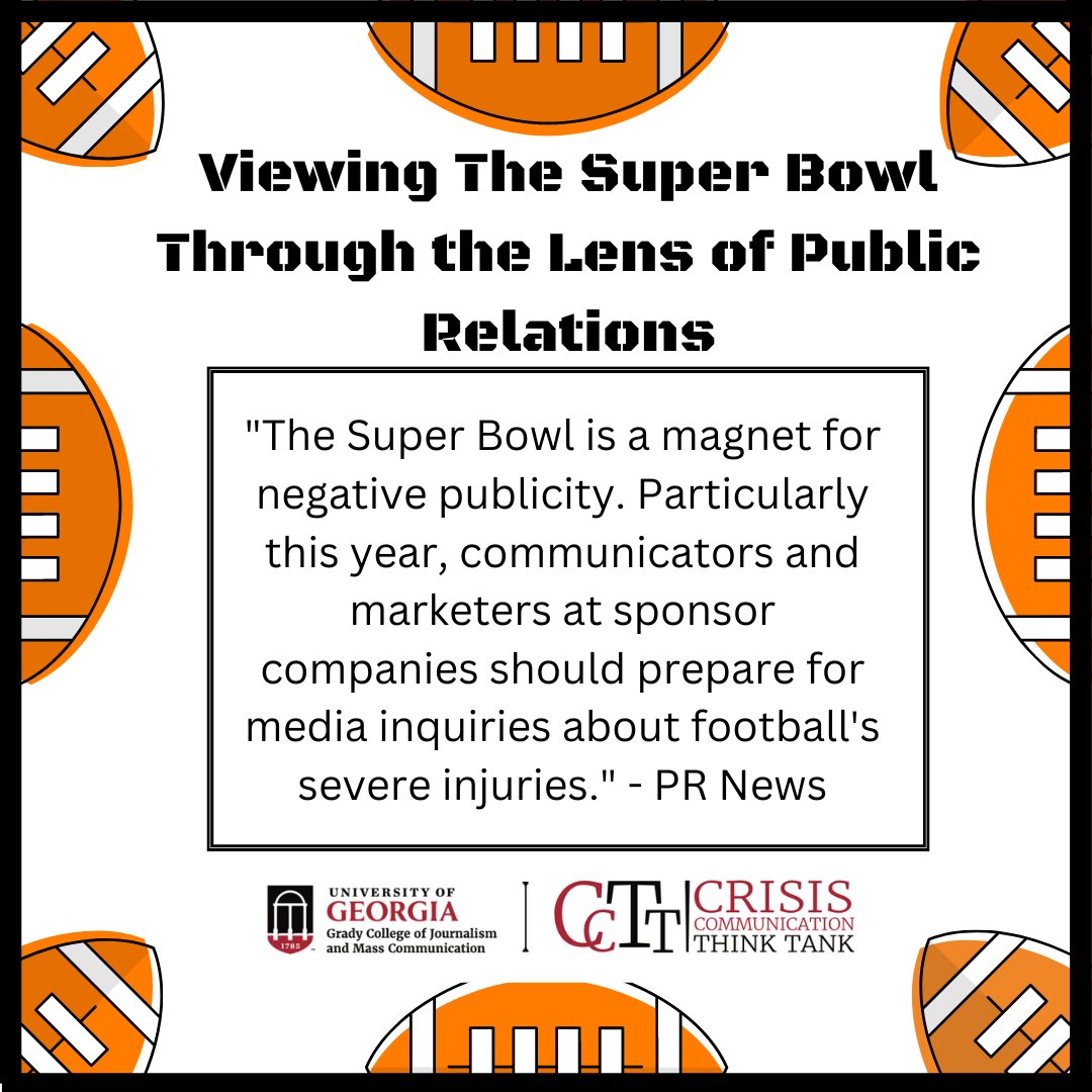 A recent PR News story written by Arthur Solomon discusses the heightened risk of negative press during major sports events, particularly the Super Bowl and the Olympics. The question is, is the reward worth the risk? Read the full story here: prnewsonline.com/super-bowl-oly…