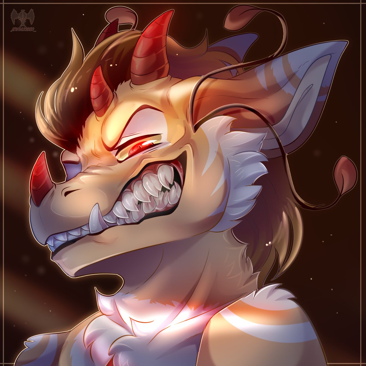 Kwiateko's tweet photo. Medium shadding icon art of my character
Another practice

#art #digital #furry #furryart #furryartist #Anthro #feral #dragon #icon #headshot https://t.co/fkkEAZKCSp