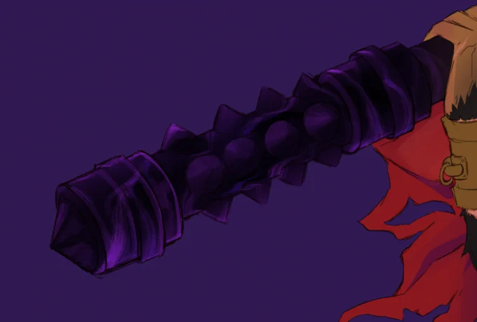 I'm feeling positive so I'm gonna point out 4 lil things in my recent drawings that I'm actually happy with :D1,Macauqe's sleeve here, dunno why2,still a WIP but Mac's hair3,same WIP, the staff shading4,lion's hair/mane 