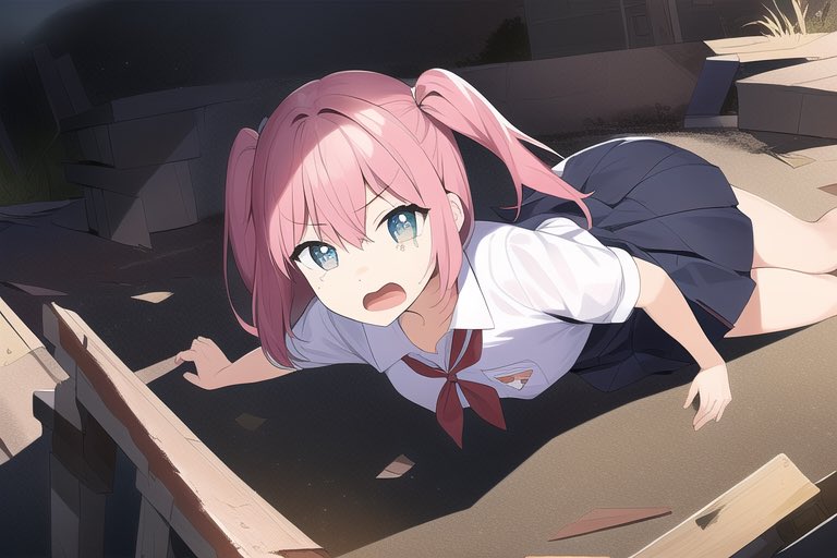 #AIはコケる絵が描けない 