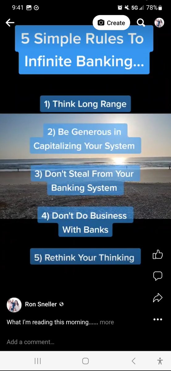 Infinite Banking = Infinite Possibilities 

#infinitebanking #becomeyourownbanker #BankOnYourself #cashflow #investing  #millionairemindset #money #wealth #lifeinsurance