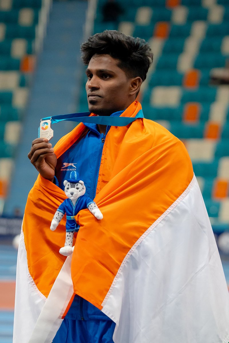 Praveen Chithravel on Twitter "10th Asian indoor championships 2023