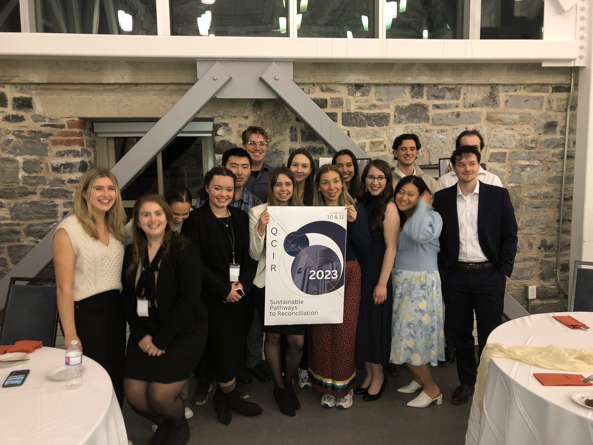 GarwilW's tweet photo. Big thank you to the Queen’s Students who planned, organized and executed an amazing Indigenous reconciliation conference!  Great speakers,  wonderful hospitality and super topics for discussions @QCIRec #QCIR https://t.co/metppEAuTi