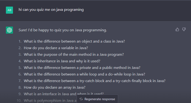 abir_legend's tweet photo. well, chatGPT is saying I am doing great and even explaining every answer if I miss something. https://t.co/raUZ9WSOkY