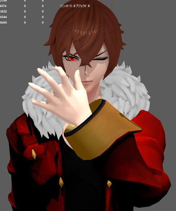 テクスチャ描くのちょっと休憩。
ポージングで遊ぶ 