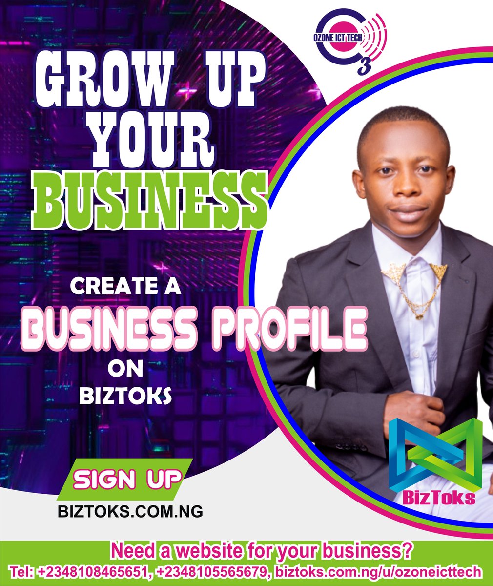 ozoneicttech's tweet photo. You don't have to start searching for clients, Grow Your Business Now.
@BizTokssocial https://t.co/9QSID32q4E
#trending #trendingnow #video #music #musica #business #maguire #ufos #leemun #Starlink #China #ChinaSpyBalloon https://t.co/kwStxtqW8W