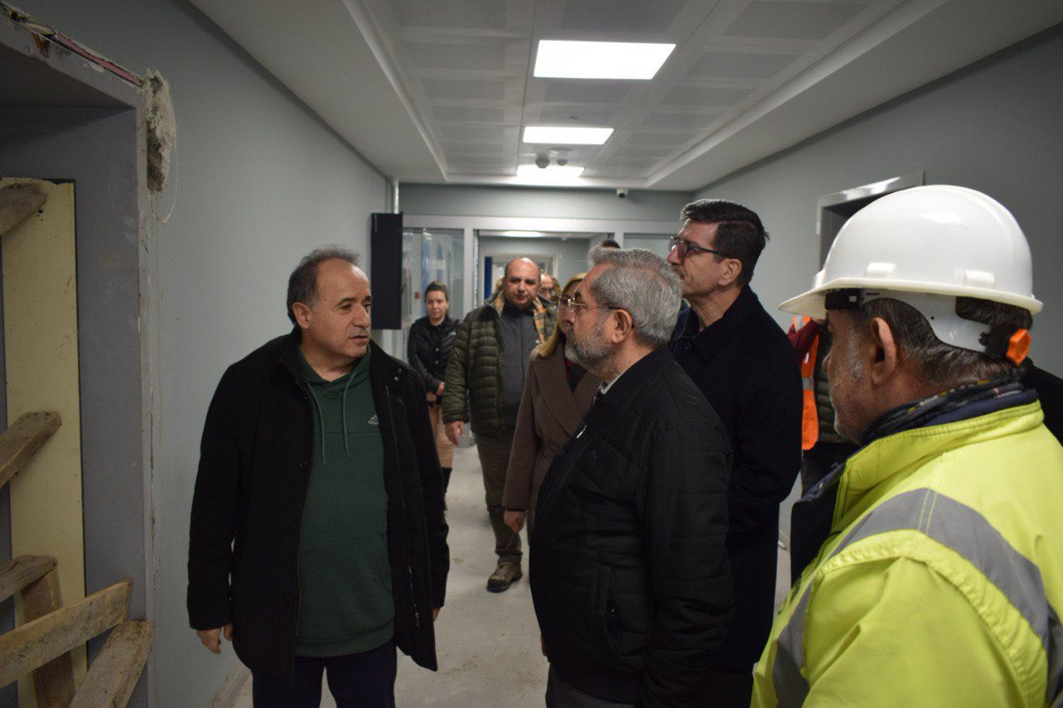 necdetunuvar's tweet photo. Kanser Araştırma Enstitümüz tarafından yürütülen IPA projesi kapsamında inşâ edilen binamızda yapılan tadilat çalışmalarını yerinde inceleyerek çalışmalar ile ilgili bilgi aldık. https://t.co/N7GrOuxtju