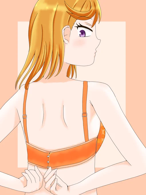 しブラかのんちゃんです、ご査収ください…!#ブラジャーの日 #澁谷かのん 