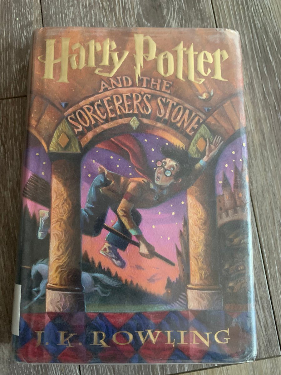Excited to share the latest addition to my #etsy shop: 1998 First American Edition Harry Potter and the Sorcerer’s Stone etsy.me/3HT027O #harrypotterbooks #jkrowling #collectiblebooks #fictionbooks #fantasybooks #vintagebooks #sorcerersstone #harrypotter #oldbo