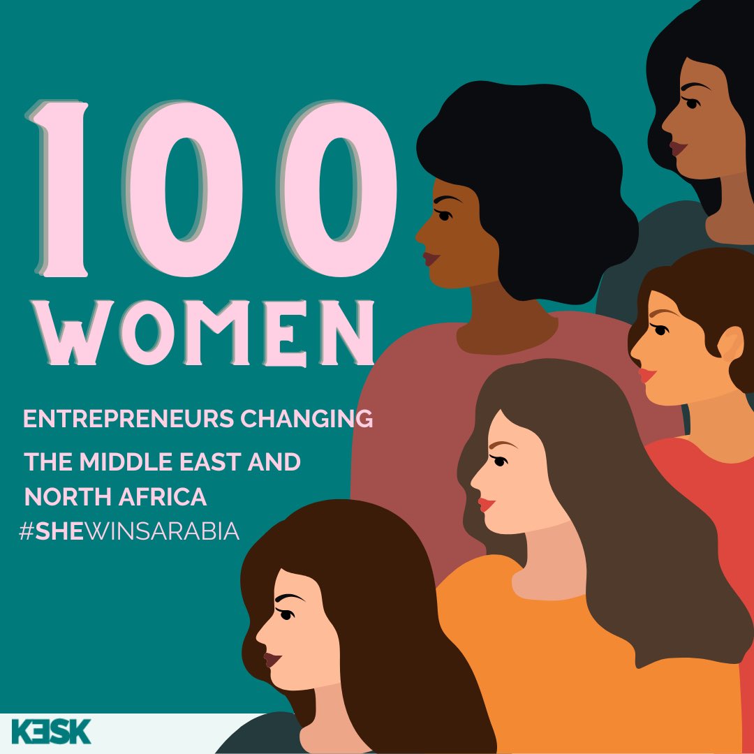 Basima Abdulrahman, Founder and CEO of KESK, have been selected as one of the #100femaleentrepreneurs to participate at the 2023 #SheWinsArabia program.

#MENAstartups #worldgovernmentsummit #WomenEconomicParticipation #femaleentrepreneur #femaleempowerment #KESK #KESKkurdistan