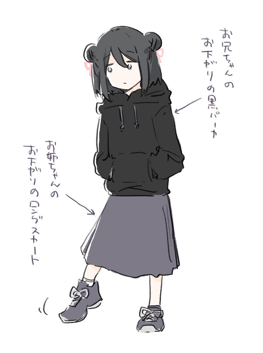 兄妹のお下がり着てて欲しい 