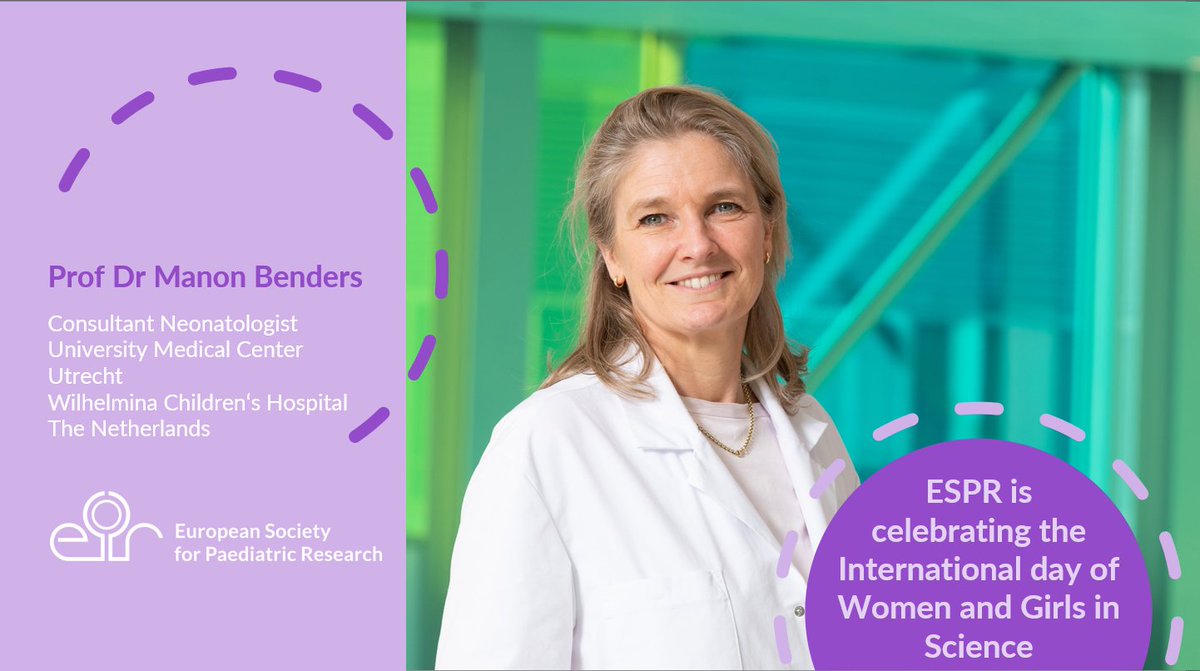 ESPR_ESN's tweet photo. A big 'Thank you' to @JENS_Congress 2023 Scientific Co-Chair Manon Benders for celebrating the @ESPR_ESN  Women in Science Week with us! #developingandapplyingresearch #WomenInScienceDay https://t.co/fEvQngB7N4