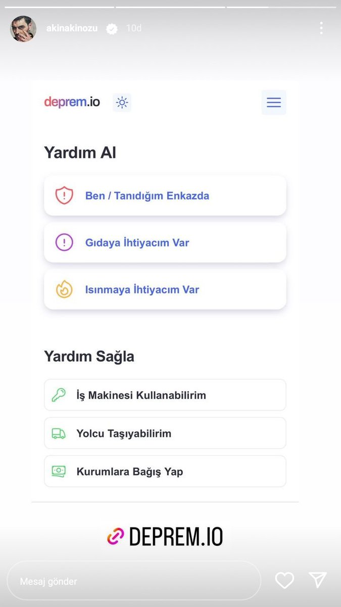 Deprem İmece Platformu

deprem.io/?fbclid=PAAabs…