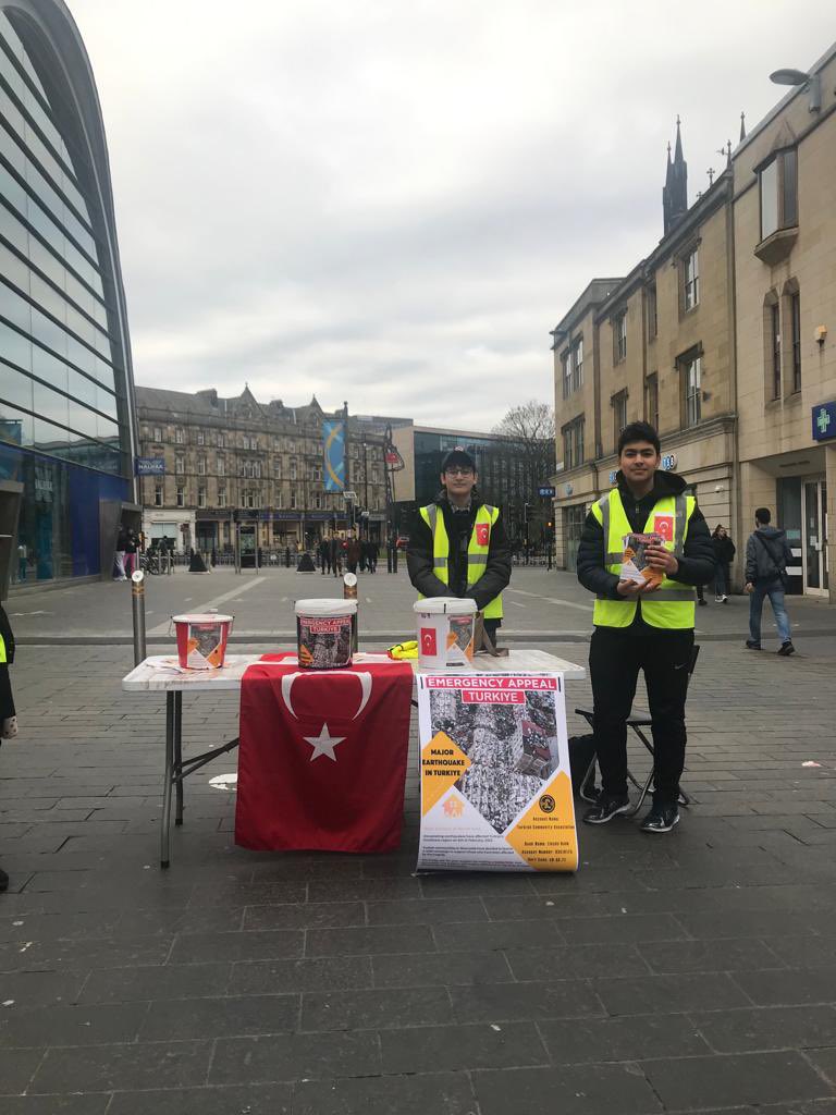 Please do come and support us! #newcastle #turkeyquake