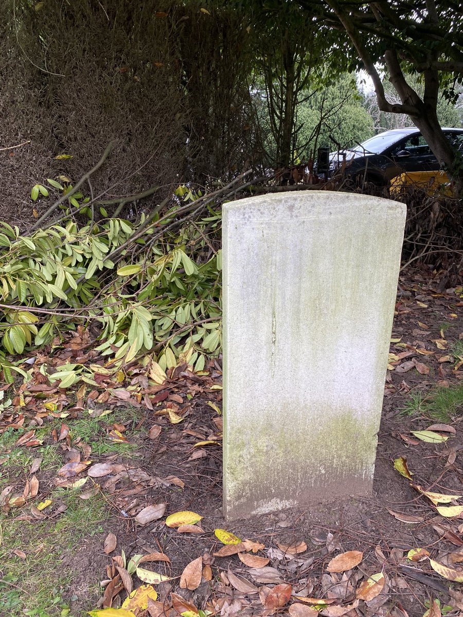 ripsaw_ellis's tweet image. Private Tompkins’ grave in a poor state and covered in bush cuttings. Not any more. ⁦@CWGC⁩ #EOHO