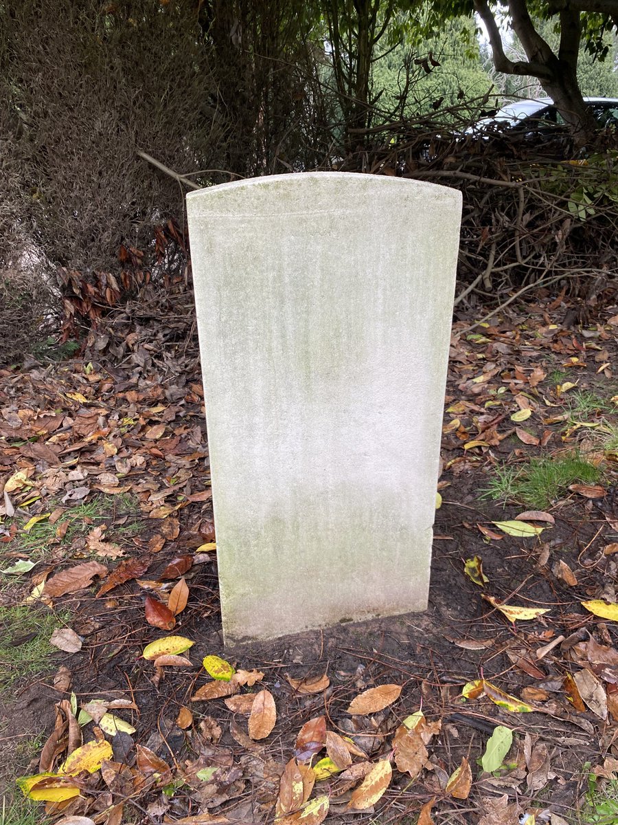 ripsaw_ellis's tweet image. Private Tompkins’ grave in a poor state and covered in bush cuttings. Not any more. ⁦@CWGC⁩ #EOHO