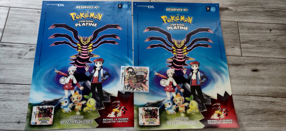 pokemaniakcolle's tweet photo. Nouveau poster de pokémon platine !!
New posters from pokémon platinum !! 🥰 3D version !
#pokemon #pokemonposter #displaypokemon #pokemonnfr #非売品任天堂 https://t.co/SGwUm1eoPx
