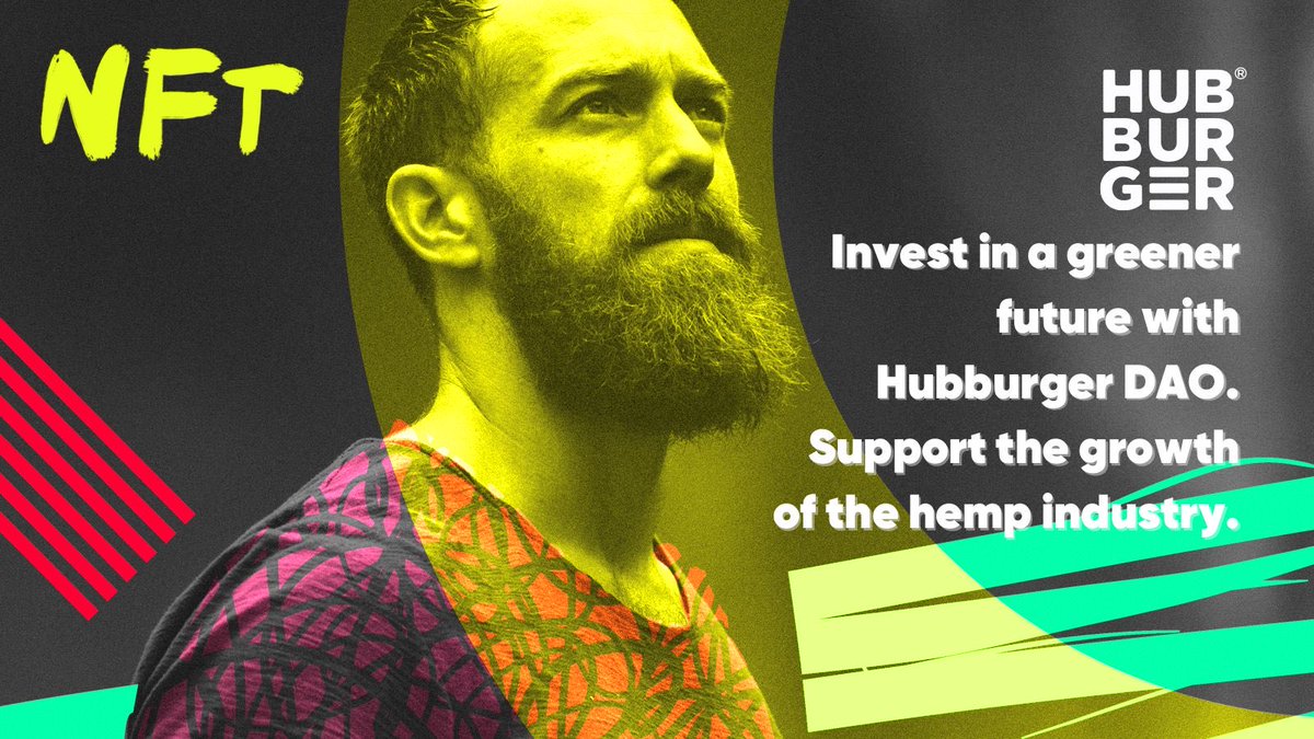 Hubburger_com's tweet photo. Be a part of the solution and invest in the hemp ecosystem with Hubburger DAO. #Hubburger #HempEcosystem #DAO
https://t.co/nMrDivohe8
#Hubburger #HempEcosystem #DAO #hemp #hempindustry #hempnft #hempmarketplace #hempfuture #nft #crypto #hempproject #hemprevolution #hempproject https://t.co/Z6L28rrPNO