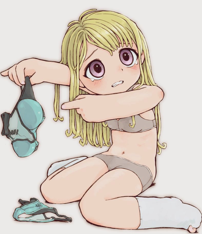 「現存するブラ絵はこれくらいです。普段は無し無しですからナシナシ 」|しるくれのイラスト