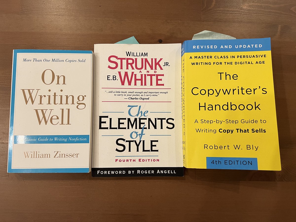 The current algorithm is rewarding bad content

Don't give into the temptations of short-term thinking

Algorithms change, great writing doesn't

Use this time to improve your writing. It will be rewarded again soon, I promise

My favorite books for improving your writing: