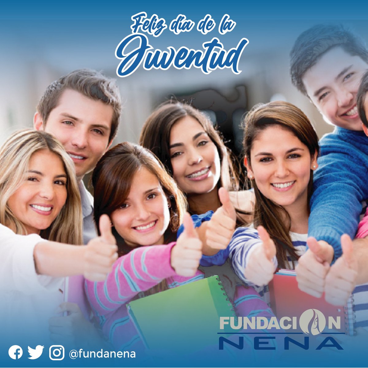 Fundanena's tweet photo. El 12 de febrero es la fecha conmemorativa por el Día de la Juventud, como recuerdo a la Batalla de la Victoria que se libró en el año 1814 contra el ejército realista que intentaba tomar esa ciudad del actual estado Aragua. https://t.co/ttAox9xzSI