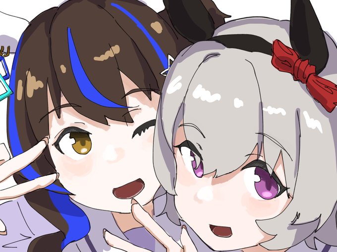 カワイイ+バイブス=バズ⭐︎
#ウマ娘 #カレンチャン #ダイタクヘリオス 