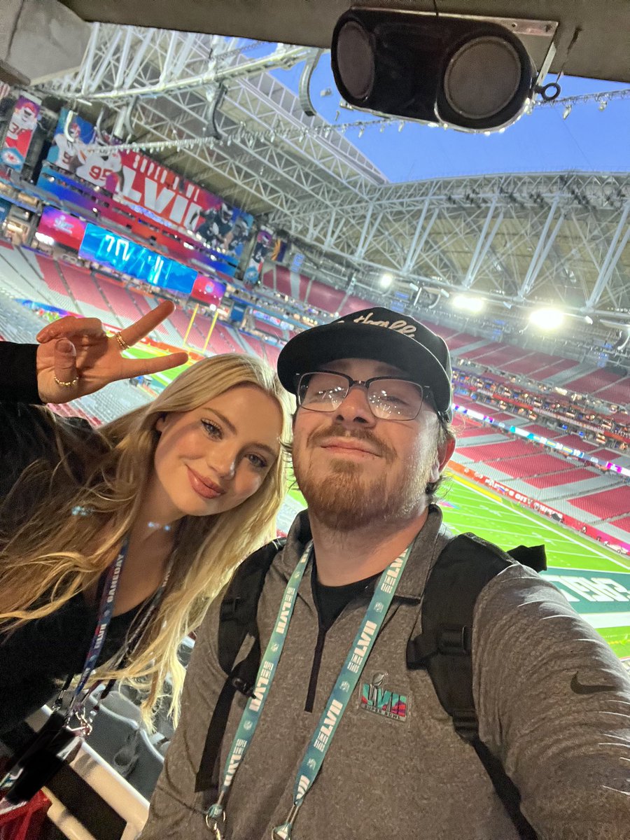 Let’s rock. #SuperBowl x #NFLLCC