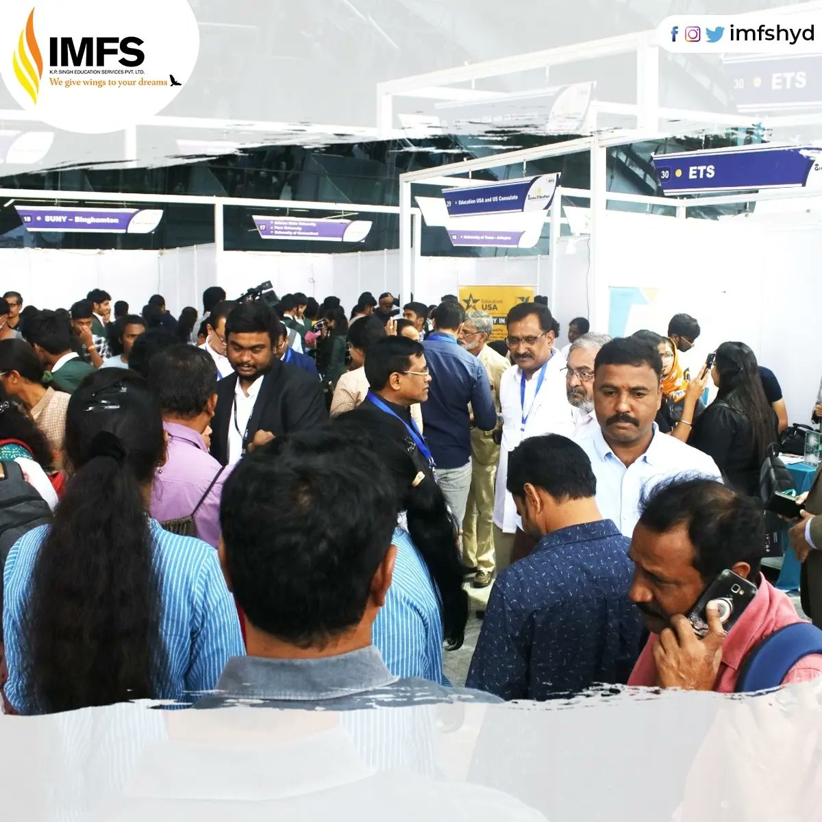 imfshyd's tweet photo. Here are glimpses from the spectacular Global EduFest 2023, Hyderabad

If you missed the Global EduFest 2023 edition, you can meet our IMFS education experts at Mumbai, Pune, Manipal, Hyderabad and Warangal

For more information, visit our nearest IMFS branch. https://t.co/tzASNgoRLG