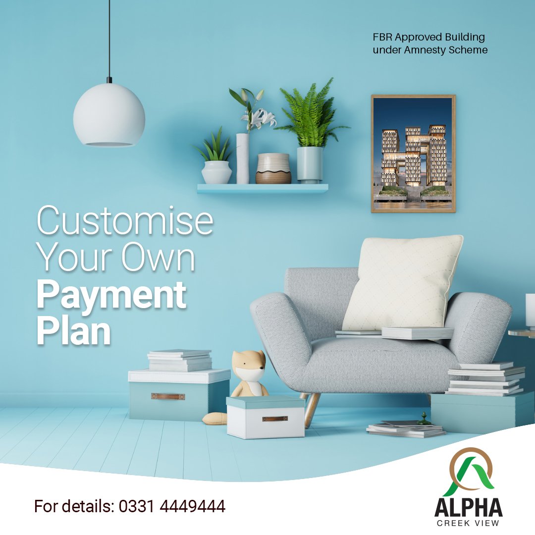Squarefootpk's tweet photo. Your payment plan is up to you
Squarefoot is dedicated to providing you with convenience, as well as introducing a payment plan that suits your needs.
Alpha Creek, Bahria Town, Phase 7, Rawalpindi
https://t.co/2HCQHD2Uje
Squarefoot Marketing Pvt Ltd https://t.co/NDSgV9ZNlB