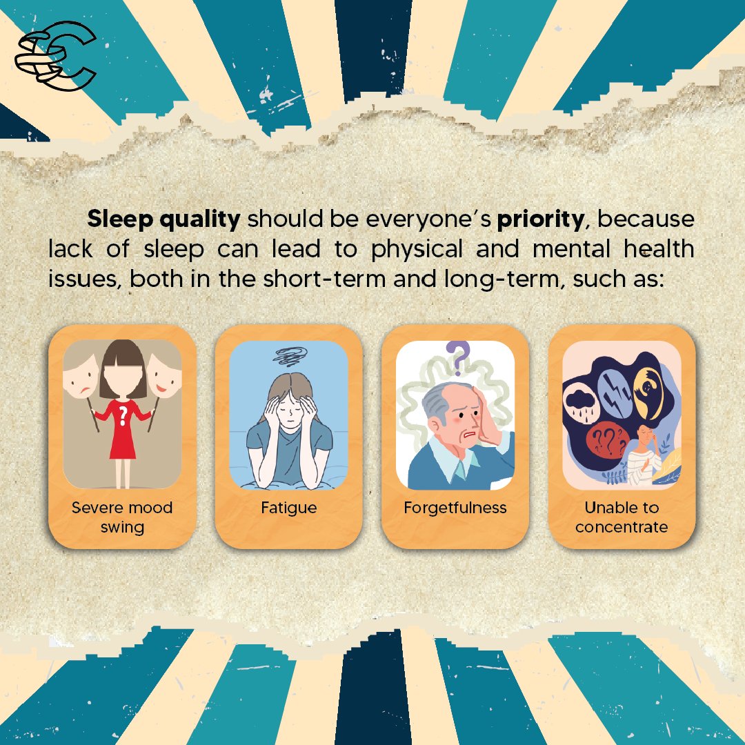 cfiaugm's tweet photo. [NTC: The Sleepless Generation]

People frequently disregard the vital role that sleep plays in keeping our bodies healthy in favor of completing tasks or engaging in pointless activities. To learn more about The Sleepless Generation, swipe left on the slide! https://t.co/BTvY7kgmwh