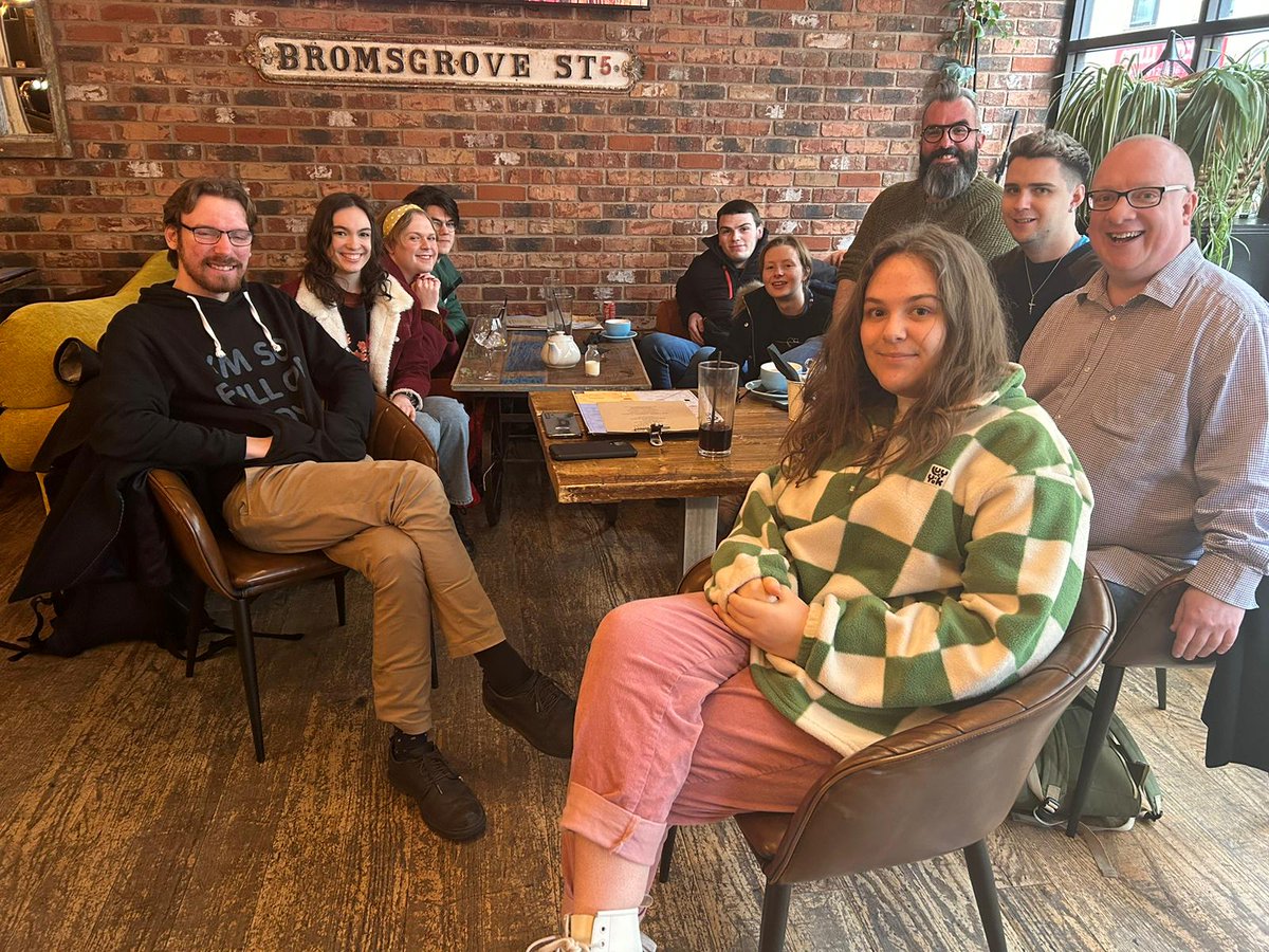 Brilliant first meeting of our monthly get togethers in central Birmingham today.
Sign up to our mailing list at lgbtlabour.org.uk to get all the details!