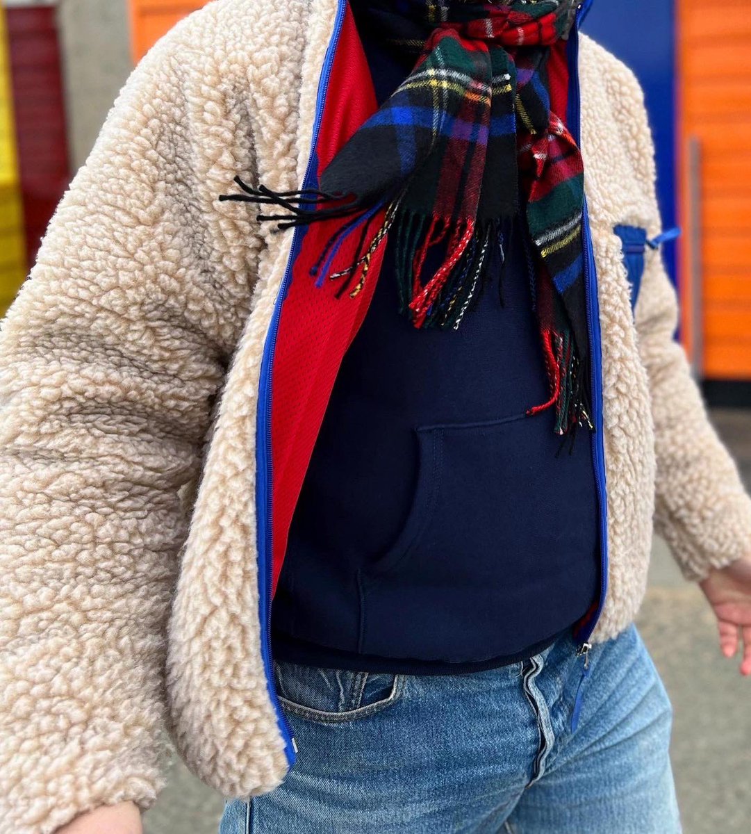 All Blues Co Deep Pile Fleece cardigan allbluescostore.com/product-tag/al…