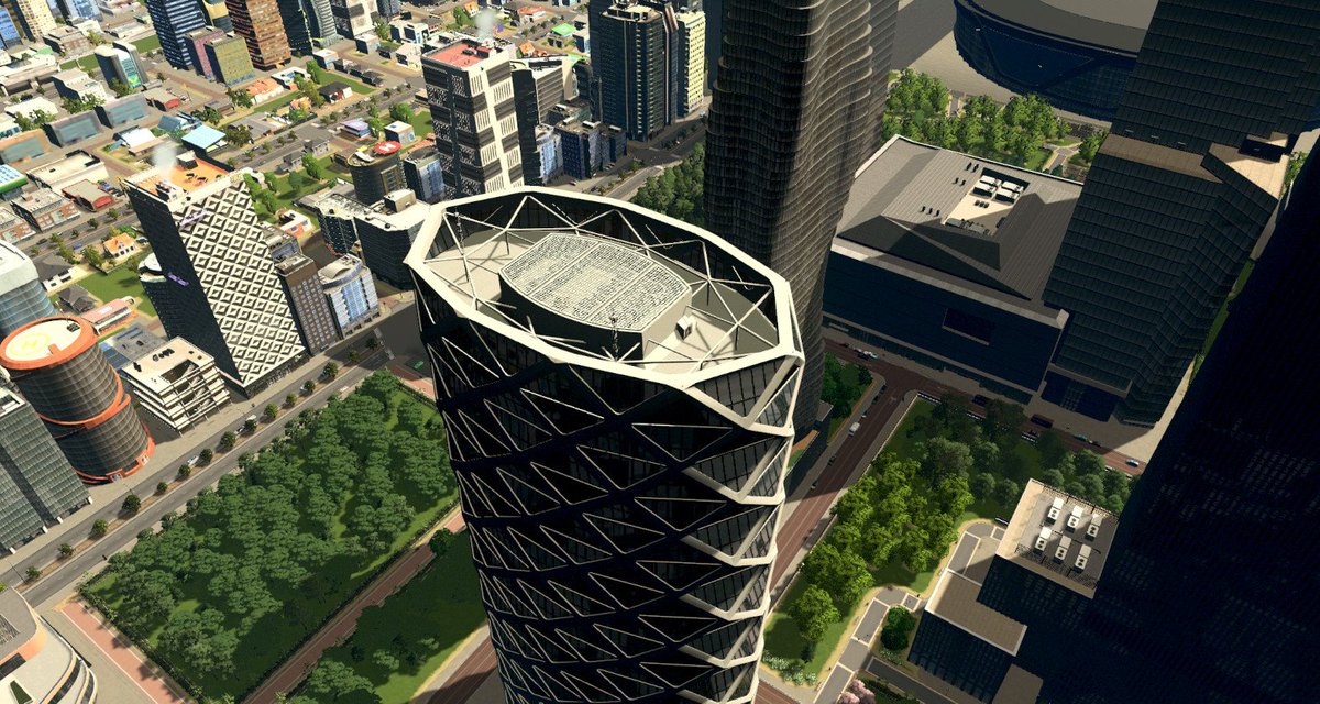 luminou_cs's tweet photo. "Poly Internationnal Tower" is now available for @CitiesSkylines workshop @ColossalOrder !
#tower #game #citybuilder #pcgaming #simulationgame
https://t.co/eWbmU8arho https://t.co/KxZKFF1w4v