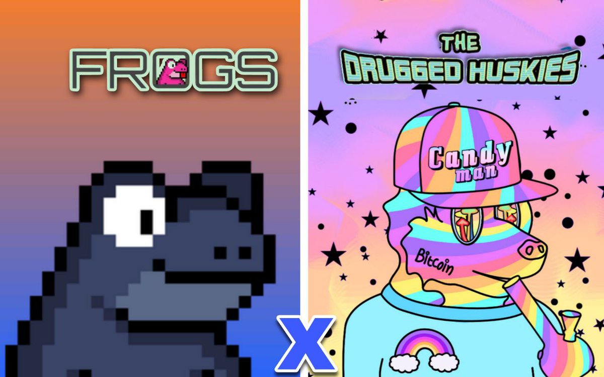 🤝 New partnership with <a href="/PixelsFrogsNFT/">PixelFrogs</a>!

🚬 After the $TDH launch, they are one of many partners where we will raise the floor!

We celebrate with a #Giveaway!
- 3 Frogs NFTs
- 3  $TDH NFTs 
- 2 x 100 $WDOGE

To win:
- Follow us &amp; <a href="/PixelsFrogsNFT/">PixelFrogs</a>
- Like and RT
- Tag 3 dawgs