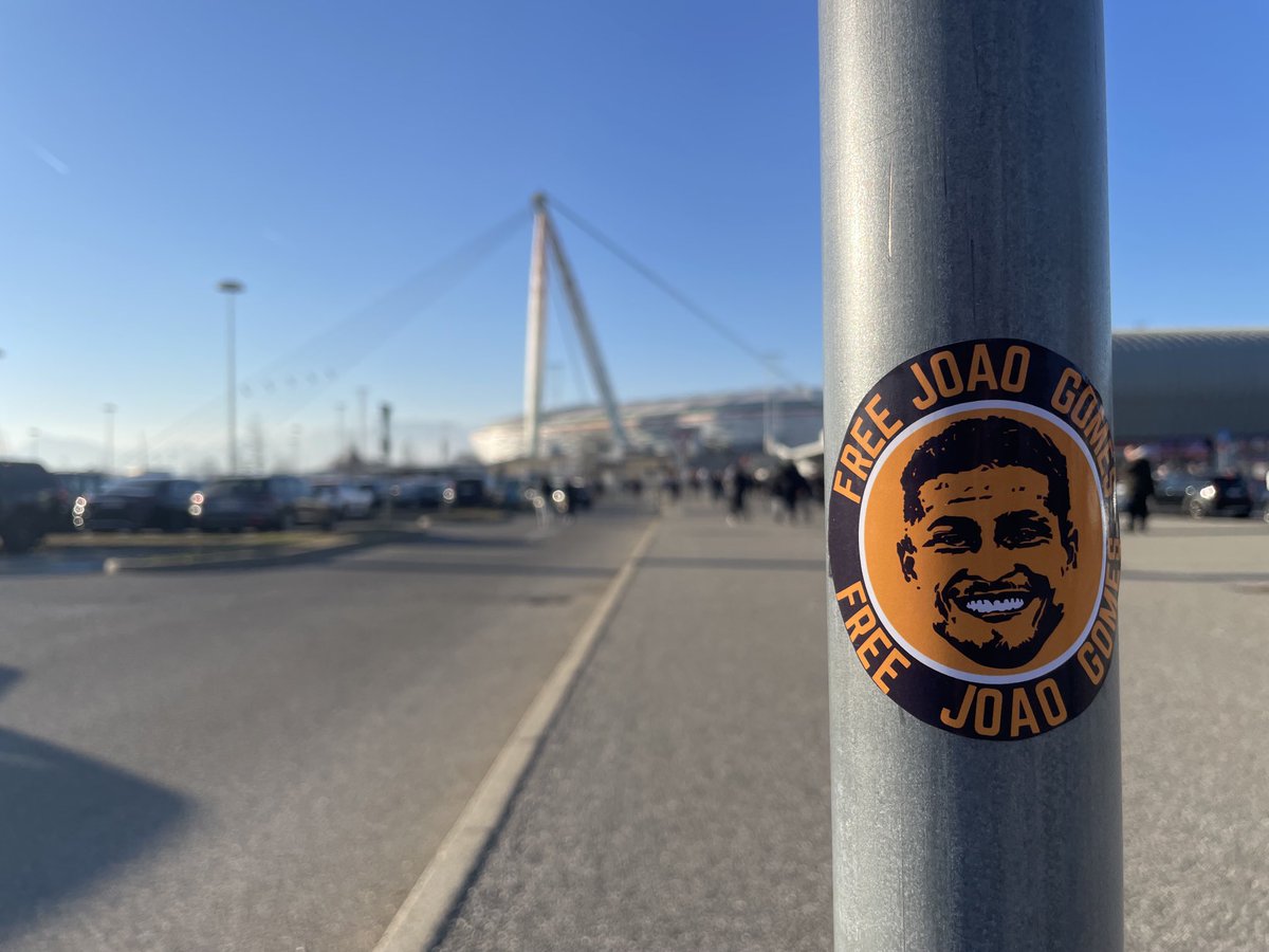 Spotted at Juventus #freejoaogomes #wwfc